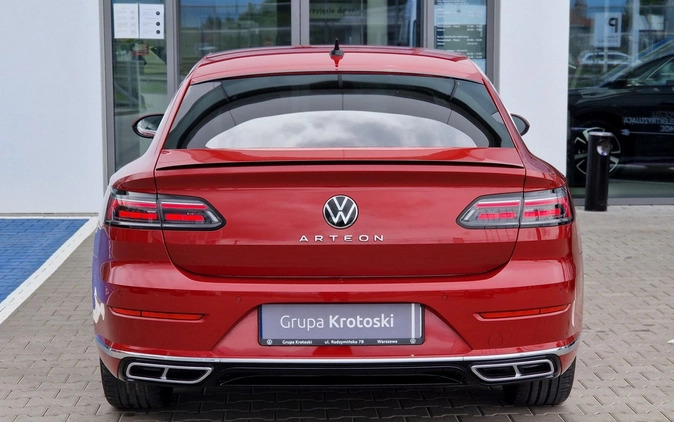 Volkswagen Arteon cena 193900 przebieg: 33900, rok produkcji 2023 z Jedwabne małe 781